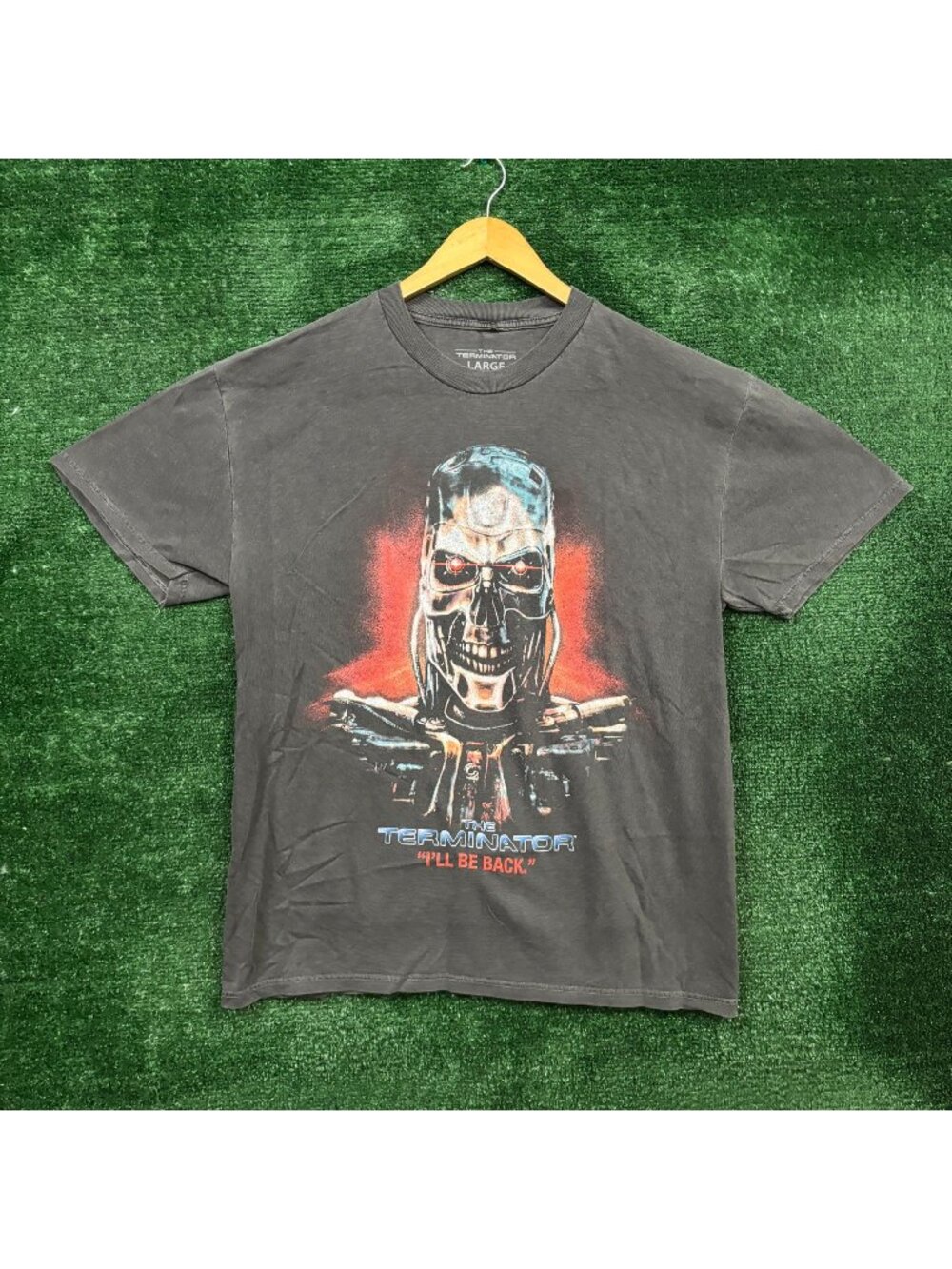 The Terminator T-800 I'll Be Back T-Shirt Size Large